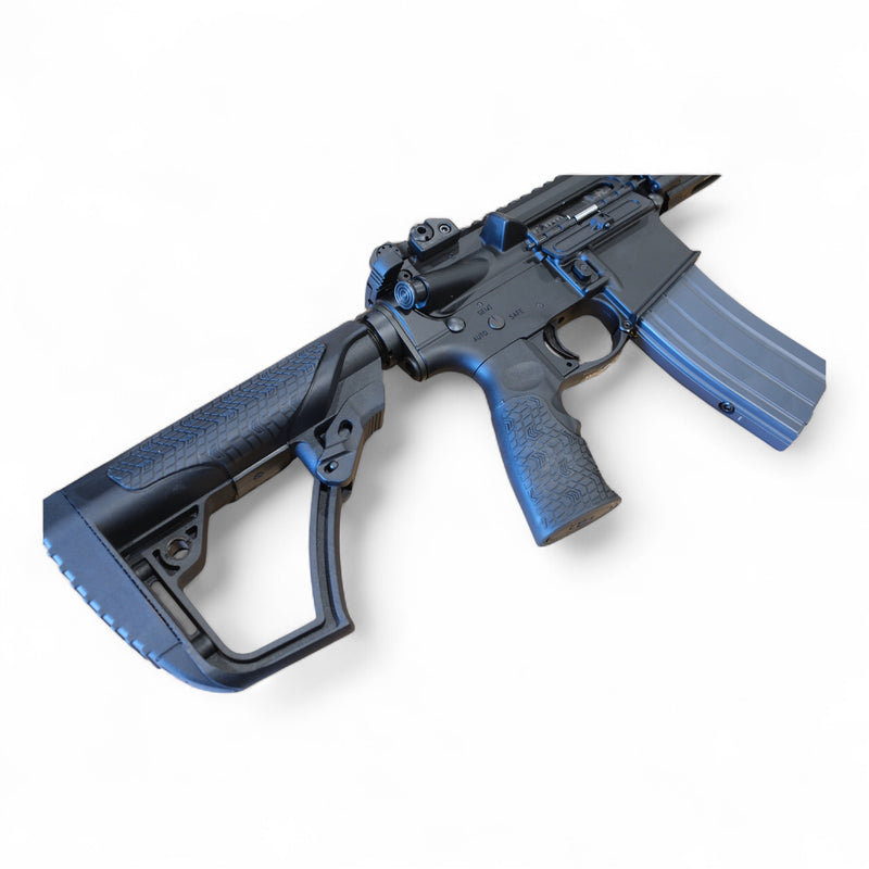 Load image into Gallery viewer, CGS/T8 EMG Daniel Defense Licensed DD M4A1 RIII 12.5 Inch MWS GBBR Gel Blaster-Black (Steel Internal Parts)
