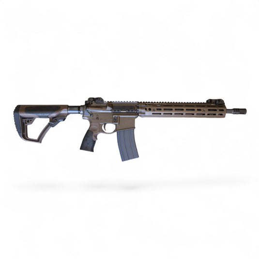 CGS/T8 EMG Daniel Defense Licensed DD M4A1 RIII 12.5 Inch MWS GBBR Gel Blaster-Brown (Steel Internal Parts)