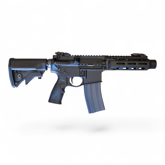 CGS/T8 EMG Daniel Defense Licensed 300 BLK DDM4 PDW MWS GBBR Gel Blaster-Black (Steel Internal Parts)