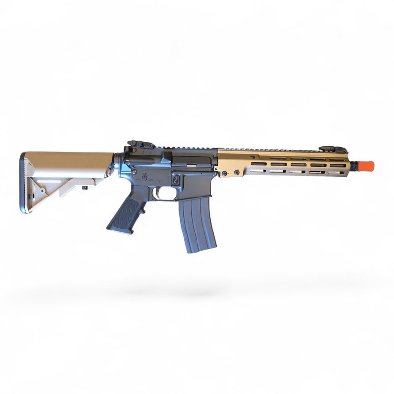 Load image into Gallery viewer, CGS/T8 EMG Colt Licensed MK16 URGI 10.5Inch MWS GBBR Gel Blaster (Steel Internal Parts)
