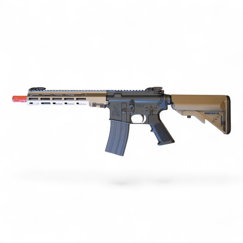 Load image into Gallery viewer, CGS/T8 EMG Colt Licensed MK16 URGI 10.5Inch MWS GBBR Gel Blaster (Steel Internal Parts)
