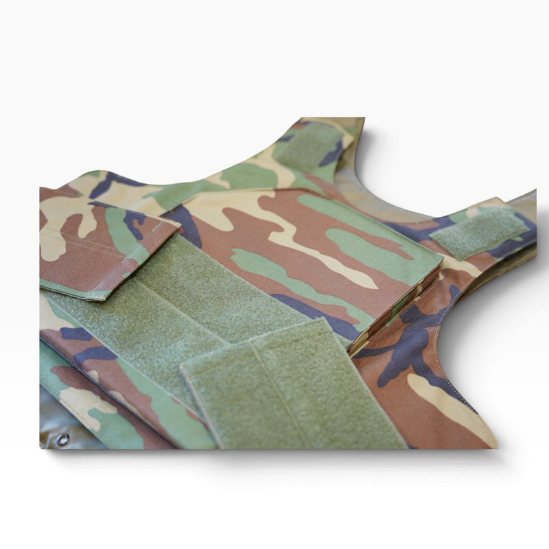 Load image into Gallery viewer, Ranger RBA Vest Woodland M81 Camo Replica – Skin Only No Function
