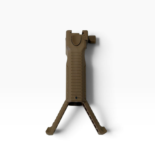 SI Style Vertical Picatinny Bipod Foregrip BK/TAN