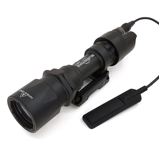M951 Tactical Light LED Torch with 20mm Picatinny Rail Mount Set BK