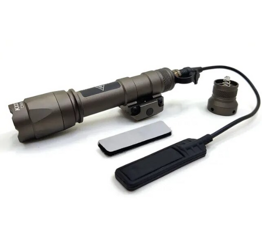 M600C Tactical Light LED Torch with 20mm Picatinny Rail Mount Set DE