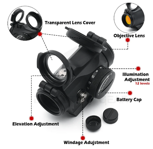 Aimpoint T2 2022 Version Sight with LT751 Mount