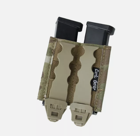 Load image into Gallery viewer, TMC Lightweight KYWI Double Pistol Pouch (MC) COG049-MC
