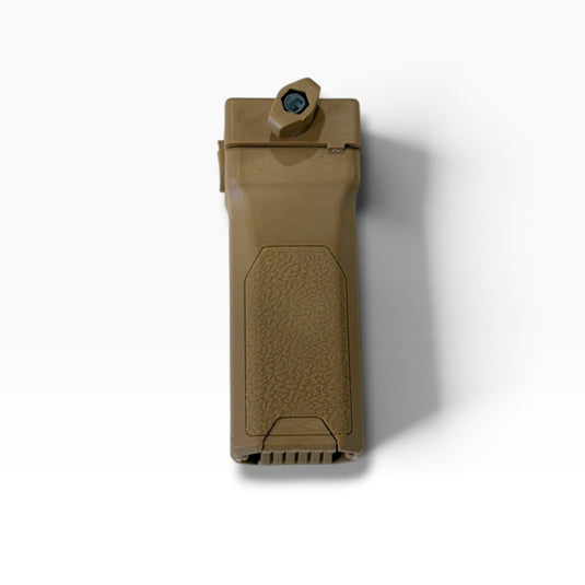 SI Style Vertical Picatinny Bipod Foregrip BK/TAN