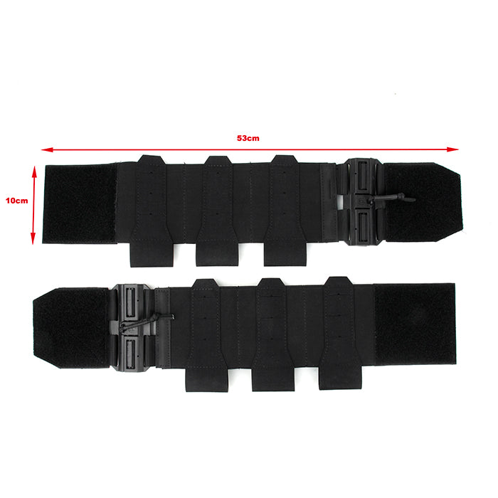 Load image into Gallery viewer, The Black Ships Magnetic Lock Elastic Pouch CUMMERBUND TBS045
