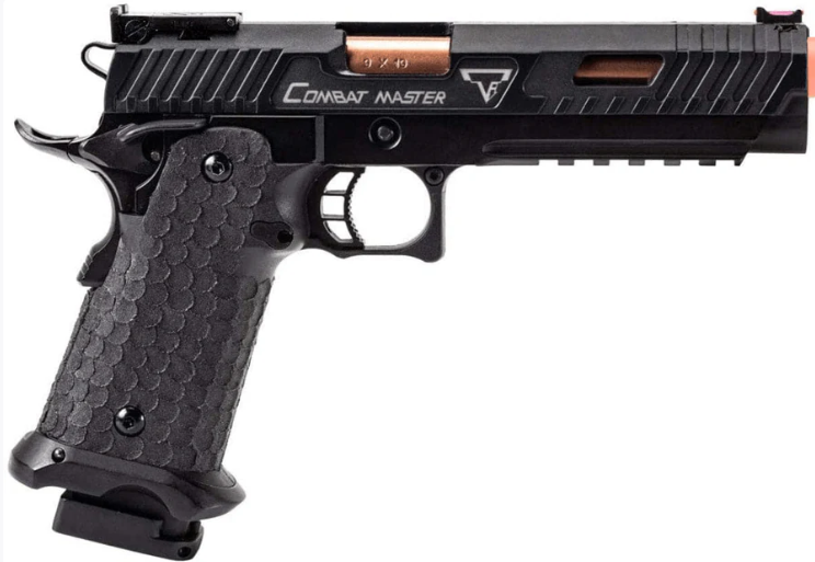 Load image into Gallery viewer, Double Bell TTI Combat Master John Wick 2011 Hi-Capa Gas Blow Back Pistol Gel Blaster
