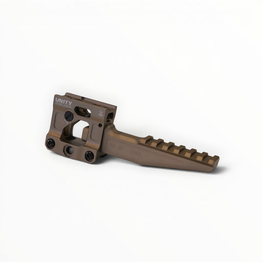 Brown metal tool with 'UNITY' branding on a white background
