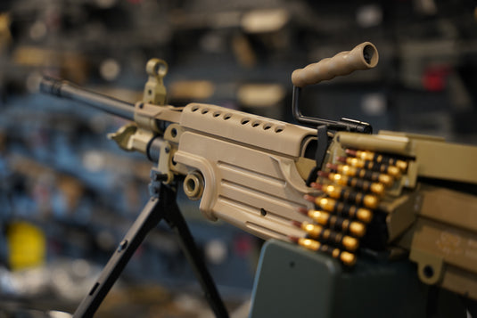 A&K Cybergun FN Licensed M249 MK2 MINIMI SAW FULL METAL GEL BLASTER REPLICA AEG Machine Gun DE