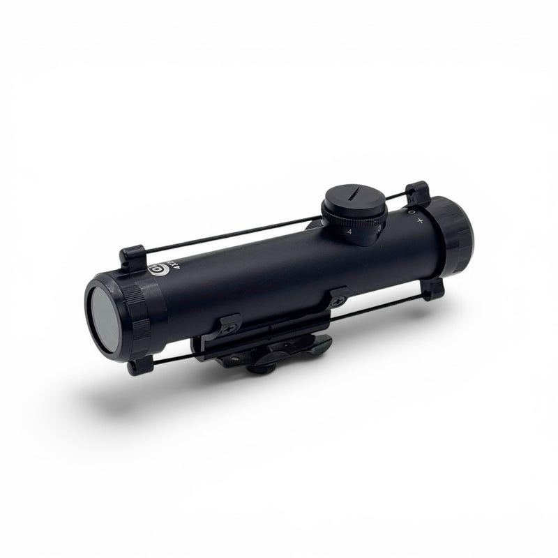 Load image into Gallery viewer, Colt 4 x 20mm Magnifier Scope For CAR-15 / xm177 / M16A1 Carry Handle Rifle (Long Version)

