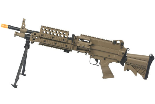 A&K Cybergun FN Licensed MK46 FULL METAL GEL BLASTER REPLICA AEG Machine Gun DE