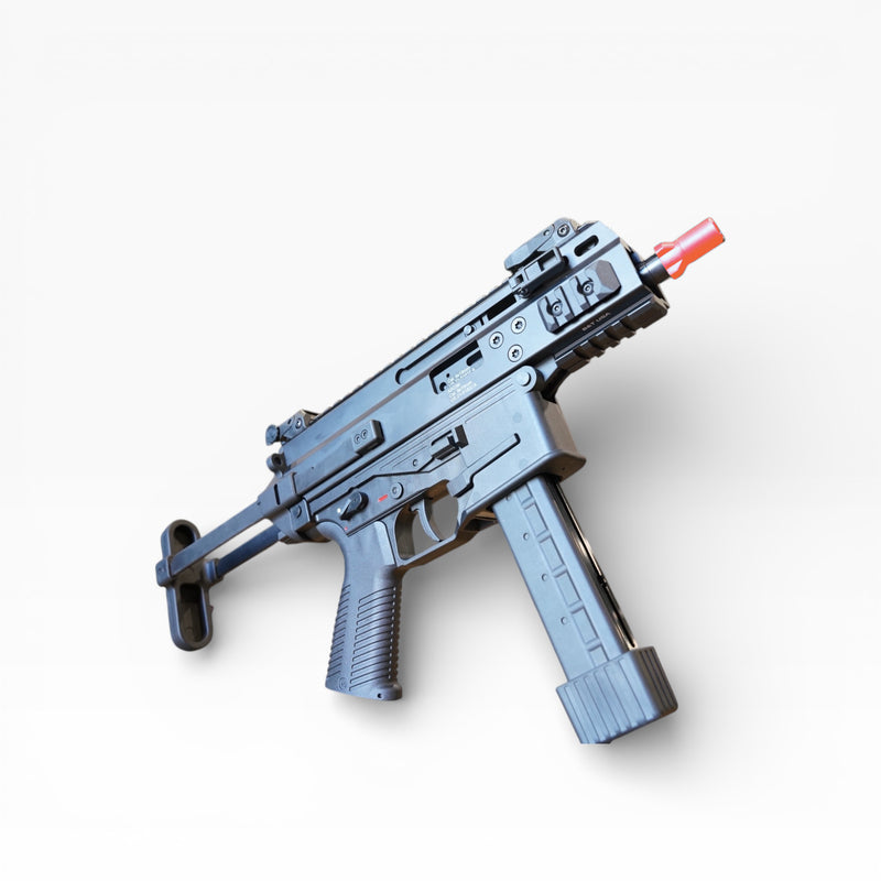 Load image into Gallery viewer, apc9k gbbr gel blaster with a red tip on a white background
