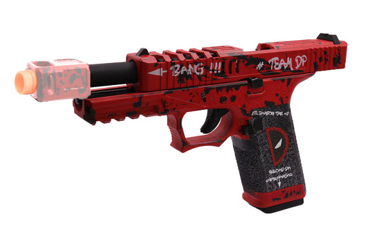 AW CUSTOM™ - VX7202 Deadpool Merc with a Mouth GEL BLASTER REPLICA