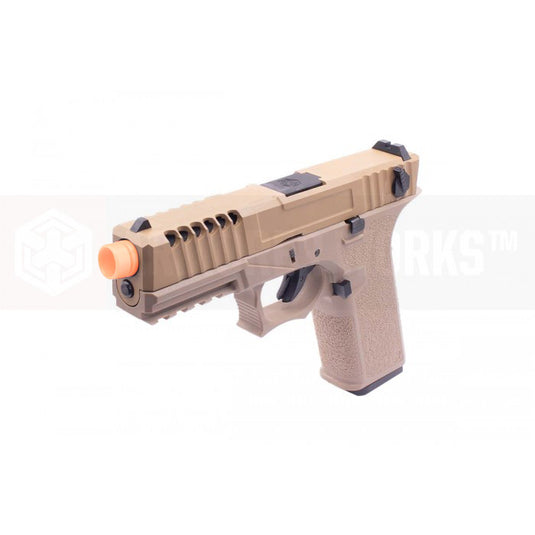 AW CUSTOM™ - VX8101 Standard Size Full Auto Glock GBB Pistol Gel Blaster Replica