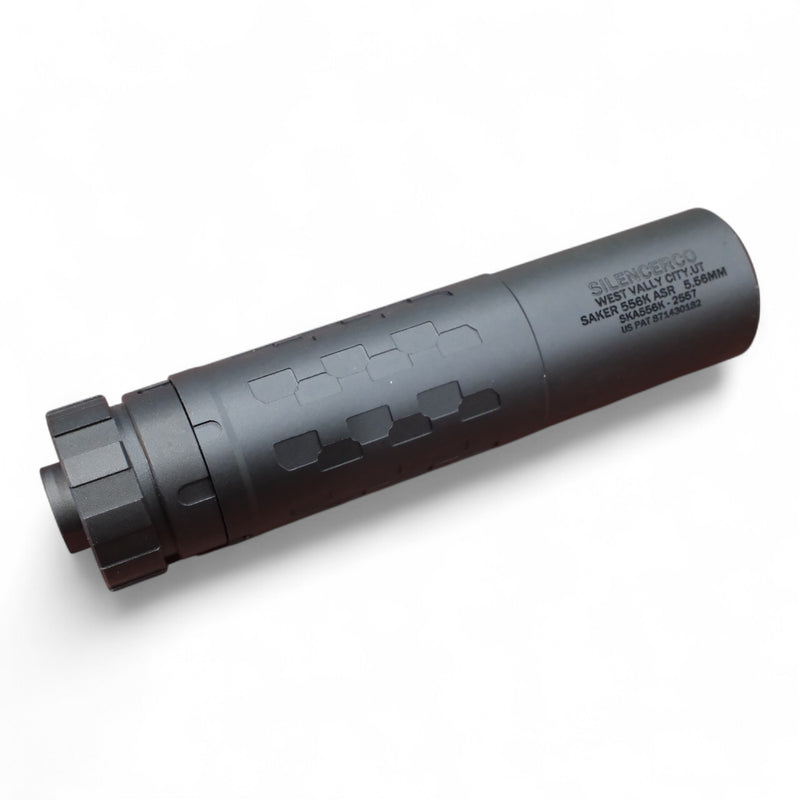 Load image into Gallery viewer, SIL Style SAKER 556K ASR Full Metal Gel Blaster Suppressor Replica (QD)
