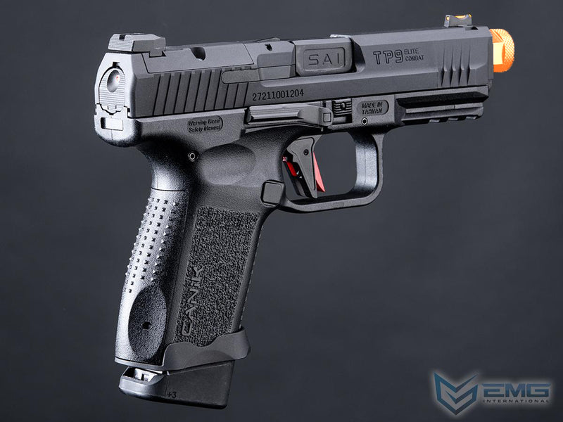 Load image into Gallery viewer, Cybergun CANIK x Salient Arms Licensed TP9 Elite Combat GBB Gel Blaster Replica Black
