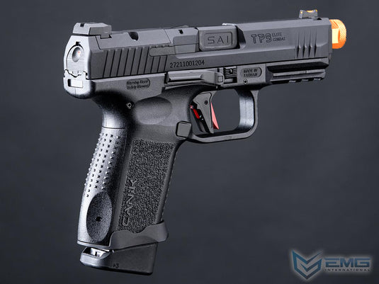 Cybergun CANIK x Salient Arms Licensed TP9 Elite Combat GBB Gel Blaster Replica Black