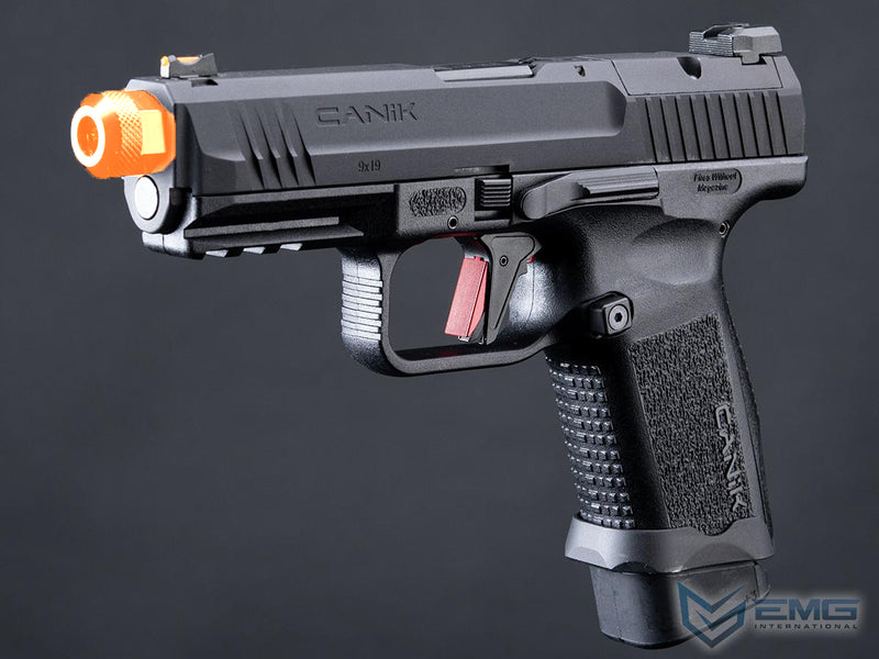 Load image into Gallery viewer, Cybergun CANIK x Salient Arms Licensed TP9 Elite Combat GBB Gel Blaster Replica Black
