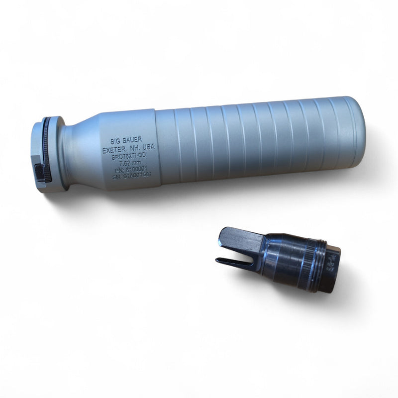 Load image into Gallery viewer, SIG Style SRD762TI-QD MCX Milk Bottle QD Suppressor Replica For Gel Blaster
