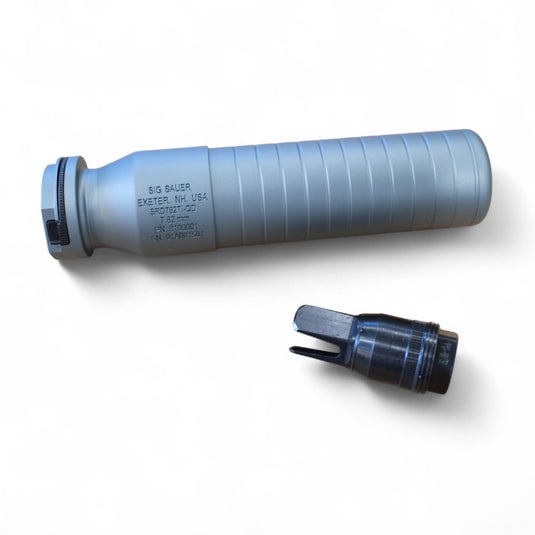 SIG Style SRD762TI-QD MCX Milk Bottle QD Suppressor Replica For Gel Blaster
