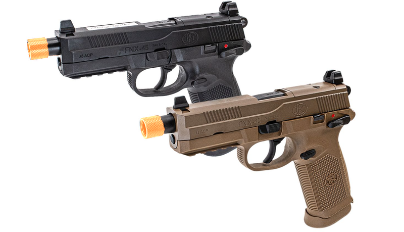 Cybergun FN Herstal Licensed FNX-45 GBB Pistol Gel Blaster Replica Cybergun FN Herstal Licensed FNX-45 GBB Pistol Gel Blaster Replica