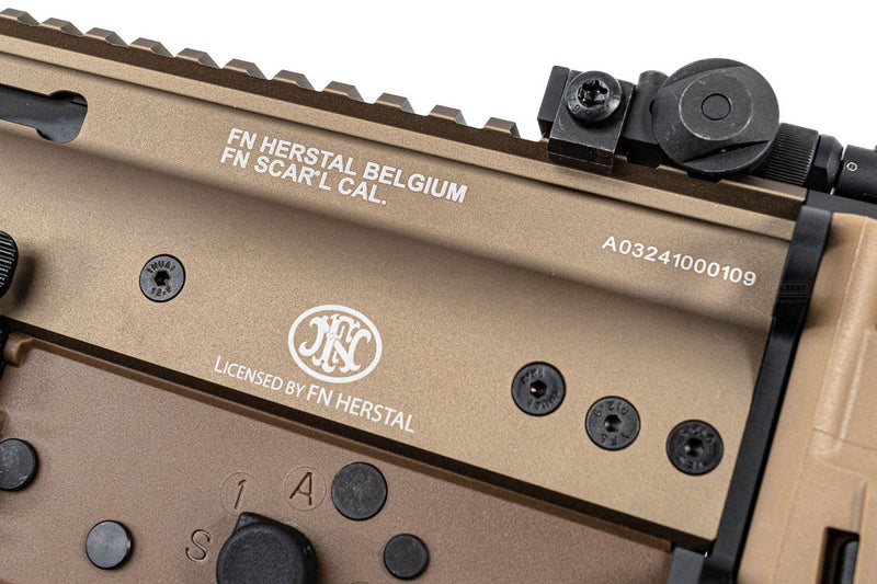 Load image into Gallery viewer, Guns Modify FN Herstal SCAR L MK2 MWS GBBR Gel Blaster Replica (Tan)
