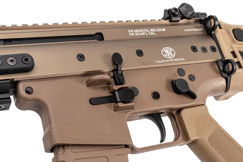 Load image into Gallery viewer, Guns Modify FN Herstal SCAR L MK2 MWS GBBR Gel Blaster Replica (Tan)
