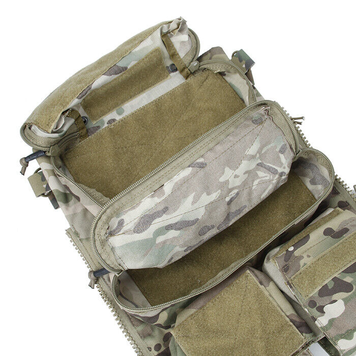 Load image into Gallery viewer, TMC x CorkGear Tactical Vest Pouch Zip on Panel 2.0 for JPC2.0 CPC AVS COG013 MC
