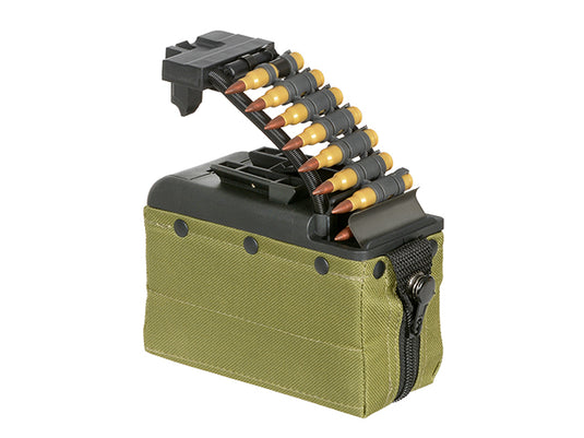 A&K Cybergun SP SYSTEM MK46 NUTSACK 1500 ROUND BOX MAGAZINE (ONLY FITS ON SP SYSTEM MK46)