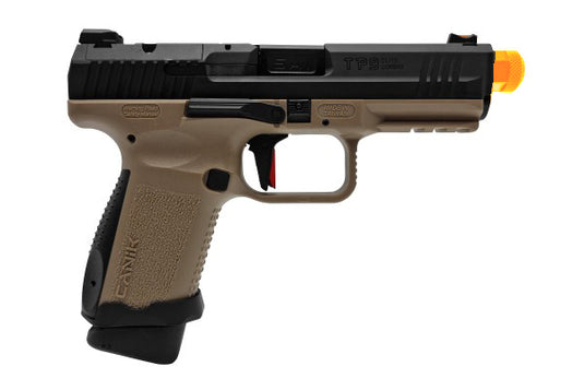 Cybergun CANIK x Salient Arms Licensed TP9 Elite Combat GBB Gel Blaster Replica Two Tone