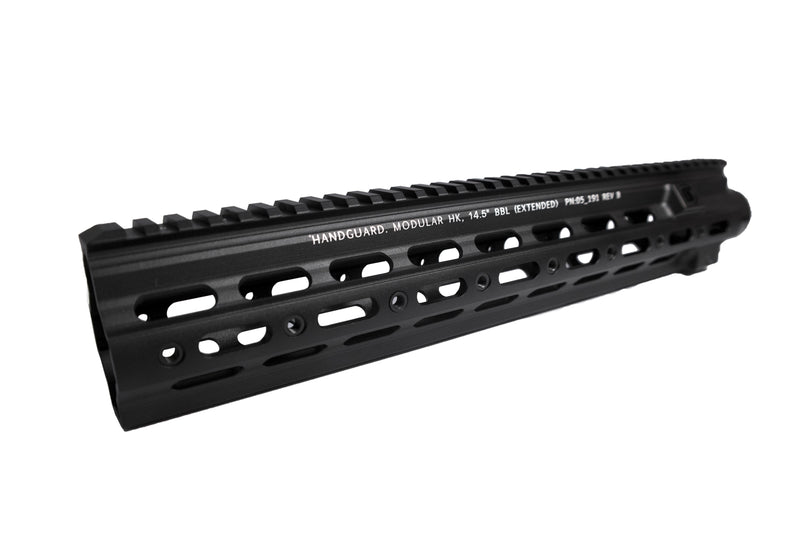 Load image into Gallery viewer, LDT 416 RAIL Handguard B 14.5 BK.png
