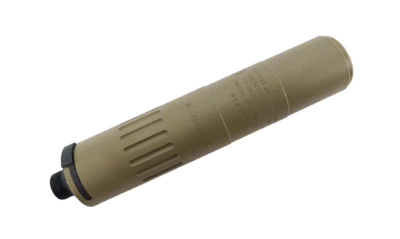 Load image into Gallery viewer, AAC - Quick Detach Suppressor with Thread Adapter - Tan
