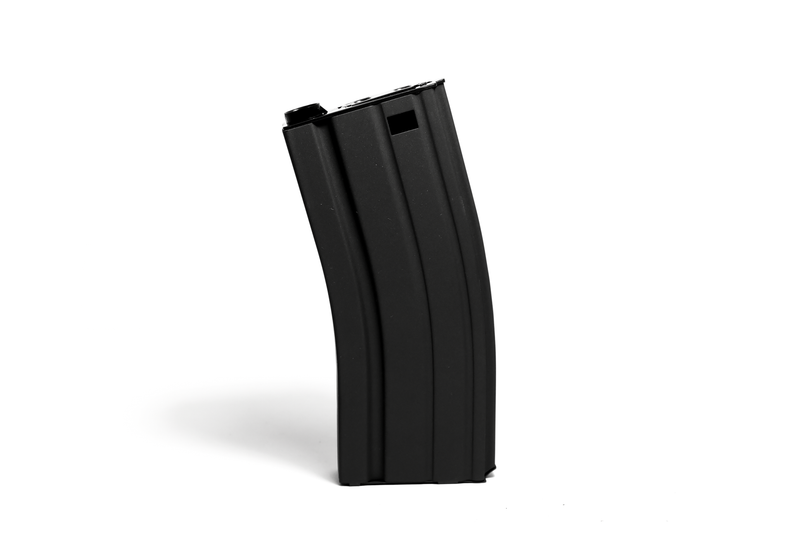 Load image into Gallery viewer, Double Bell - M4 Magazine - Metal - Black &amp; Tan
