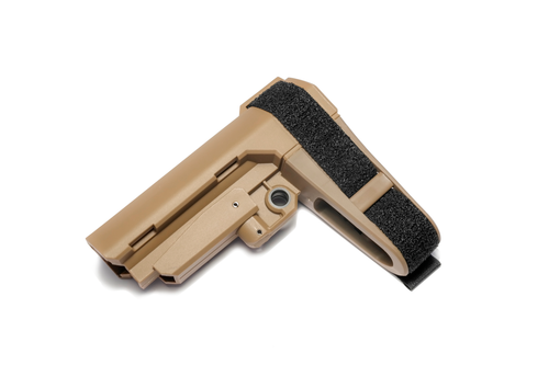 PMC SBA3 Pistol Stabilising Brace Stock Desert Earth