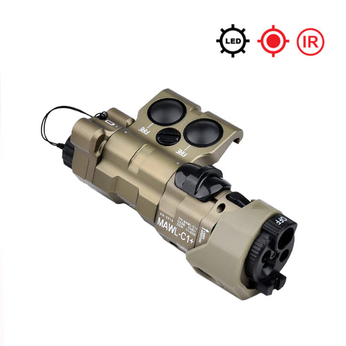 CNC MAWL C1 IR Hunting Laser Fit Picatinny Rail-FDE