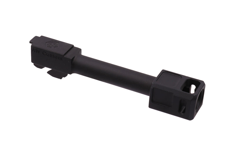 Load image into Gallery viewer, AW CUSTOM™ - VX COMPENSATOR + THREADED OUTER BARREL KIT (COMPACT / MOD 2 / BLACK)
