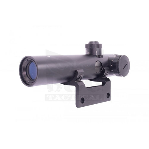 ELECTRO SIGHT 4 X 20MM CARRY HANDLE RIFLE SCOPE