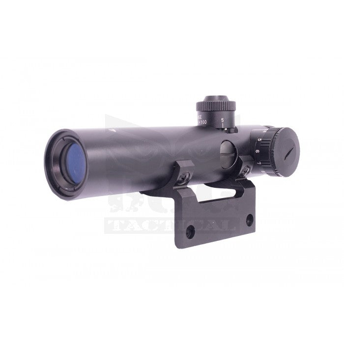 Load image into Gallery viewer, ELECTRO SIGHT 4 X 20MM CARRY HANDLE RIFLE SCOPE
