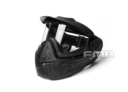 FMA F1 Mask Clear Visor Black