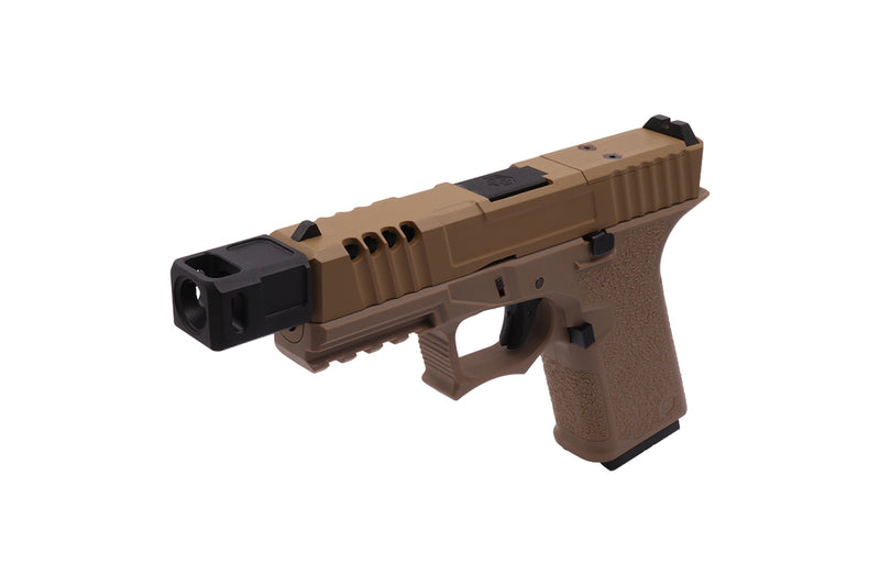 Load image into Gallery viewer, AW CUSTOM™ - VX COMPENSATOR + THREADED OUTER BARREL KIT (COMPACT / MOD 2 / BLACK)
